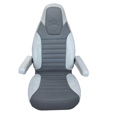 Set 2 fodere sedili cabina in Eco-pelle per Ducato dal 2006 al 2014. Colore Grigio 730255