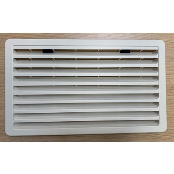 Griglia con cornice 257X432 MM Bianco RAL9010