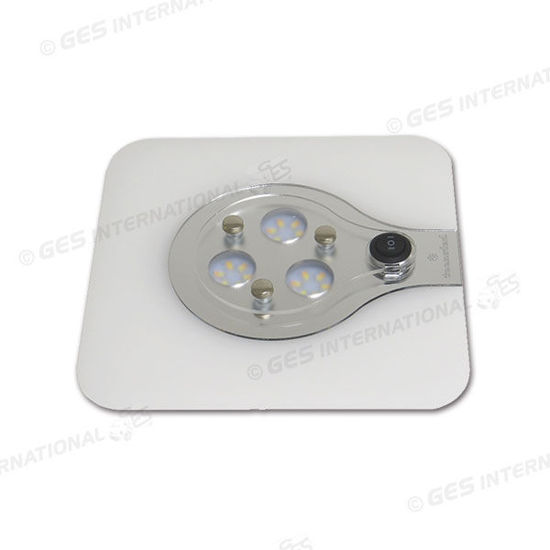 Plafoniera quadrata Admiral 18 LED