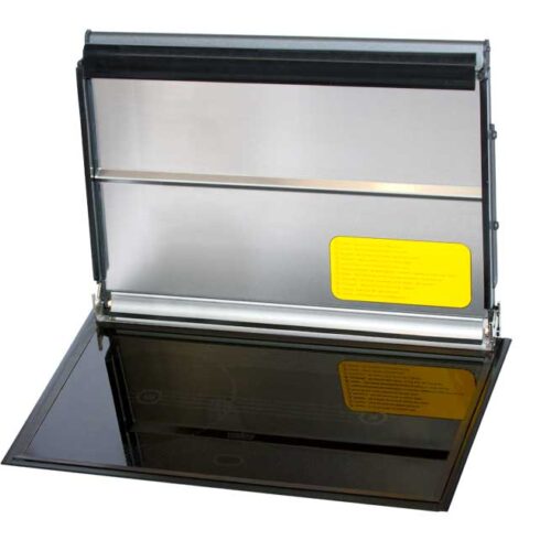 Piano cottura in vetroceramica+calore