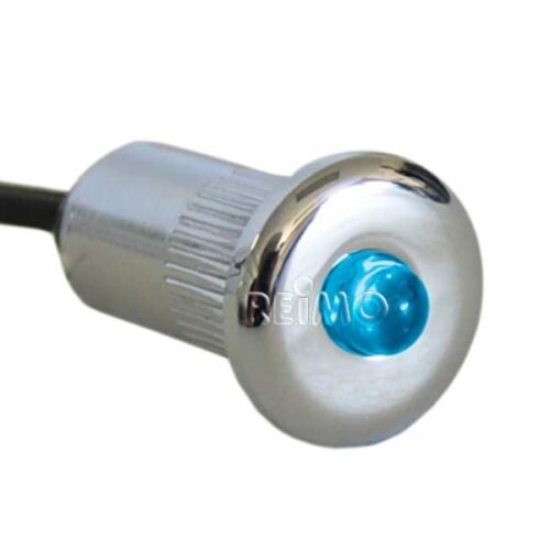 Spot a LED integrato mini, DM 15mm, 0,2W, 0,2W, blu