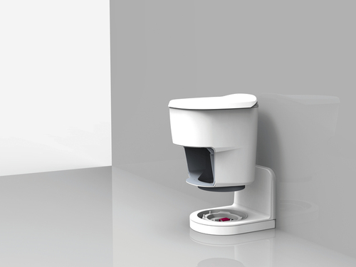 Clesana C1 - WC senz acqua con adattatore a L