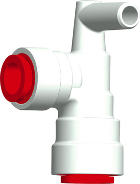 Attacco angolare rosso per JohnGuest 12mm / Uniquick 12mm
