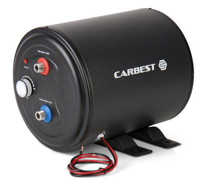 Scaldabagno CozyWater, 10 litri, acciaio, nero, 12V, 200W