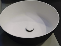 Lavabo rotondo, ø300, bicolore